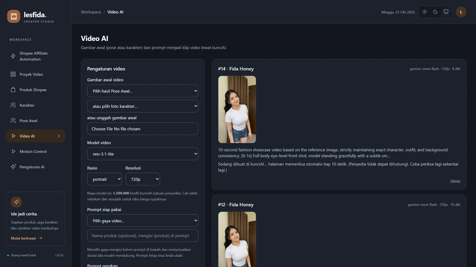 Video AI: a starting image and a prompt become a clip